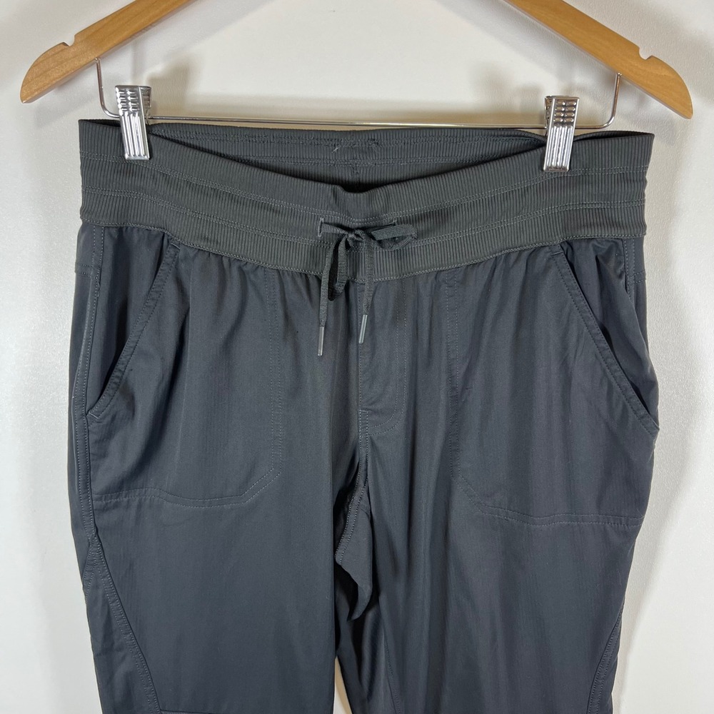 The North Face Aphrodite 2.0 Pants Womens Medium Gray Hiking Travel Joggers - Picture 2 of 10